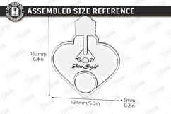 Heart Tea Light Candle Holder Laser Cut | Valentines Day SVG Product Image 2