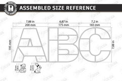 Wooden Letter Bookshelf Laser Cut | Wall Shelf | Home Decor Product Image 3