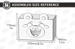 Funny Tissue Boxes Laser Cut Bundle | Cute Cartoon Animals Product Image 21