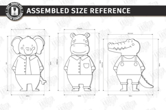 Animal Puzzles Laser Cut Bundle | Kids Puzzles | Kids Games Product Image 10