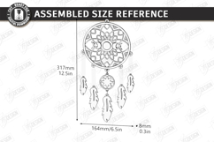 Wooden Dream Catcher Laser Cut Bundle | Boho Wall Hanging Product Image 15