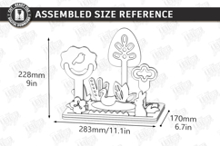 Modular Wooden Block Laser Cut | Toys and Games | CNC Product Image 2