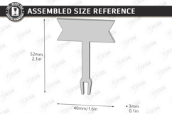 Cheese Markers with Storage Box Laser Cut Kit | Laser Files Product Image 5