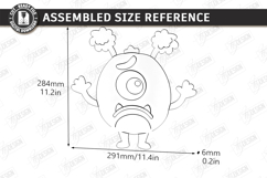 Mix and Match Emotions Puzzles Laser Cut Bundle | Kids Laser Product Image 21