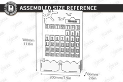 Magnet Perpetual Fridge Calendar Laser Cut Bundle | CNC File Product Image 16