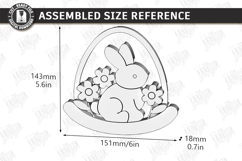 Easter Bunny Rocker Laser Cut Bundle | Tabletop Easter Decor Product Image 19