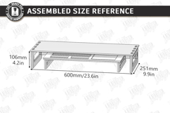 Desk Monitor Stands Laser Cut Bundle | Office Decor | CNC Product Image 15