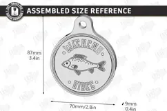 Beer Bottle Opener Keychain Laser Cut | Father's Day Gift Product Image 2