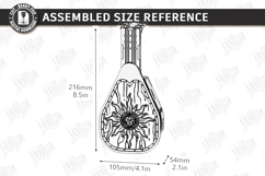 Bard Lute Dice Box Laser Cut | Board Game | Laser Cut File Product Image 2