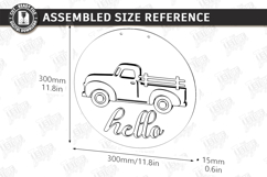 Interchangeable Truck Welcome Signs Laser Cut Bundle | CNC Product Image 11