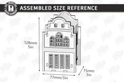 Mini House Nightlight Laser Cut | 3D Night Light | House SVG Product Image 2