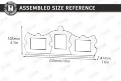 Family Puzzle Photo Frame Laser Cut | Modern Picture Frame Product Image 3