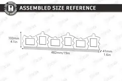 Family Puzzle Photo Frame Laser Cut | Modern Picture Frame Product Image 6