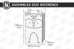 Cats Pencil Holders Laser Cut Kit | Desk Organizer Laser SVG Product Image 6