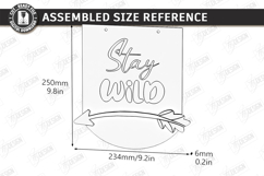 Nursery Wall Decor Laser Cut Bundle | Wooden Kids Room Sign Product Image 15