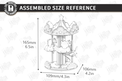 Music Box Laser Cut | Kids Laser | Nursery Decor | Kids Room Product Image 2