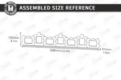 Family Puzzle Photo Frame Laser Cut | Modern Picture Frame Product Image 7
