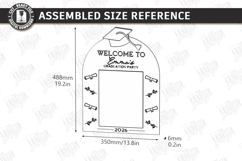 Graduation Welcome Signs Laser Cut Bundle | Graduation Party Product Image 15