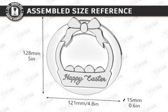 My First Easter Photo Frame Laser Cut | Baby Photo Frame SVG Product Image 2