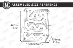 Ball Lift Maze Game Laser Cut Bundle | Labyrinth Balance Toy Product Image 15