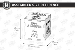 Decision Making Dice Laser Cut Files | Food and Activity SVG Product Image 2