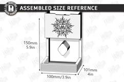 RPG Magnet Dice Tower Laser Cut Bundle | Dragon and Castle Product Image 10