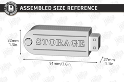 SD Card Holder Laser Cut Bundle | SD Card Case | Storage Box Product Image 10