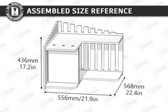 Corner Shelf Laser Cut | Wall Shelf | Wall Decor |Home Decor Product Image 2
