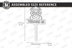Teacher Plant Stake Laser Cut | Garden Sign | School Signs Product Image 2