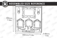 Museum of Us - Personalised Photo Frame Laser Cut Design Product Image 2