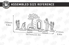 Easter Resurrection Scene Laser Cut | Holy Week | Religious Product Image 2