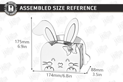 Personalised Easter Egg Bunny Baskets Laser Cut Bundle | CNC Product Image 25