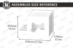 Cat House Laser Cut Bundle | Pets | Wooden Mini Houses | CNC Product Image 15