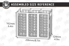 Kitchen Decor Laser Cut Mini Kit | 5 Ornate Wood Designs Product Image 4