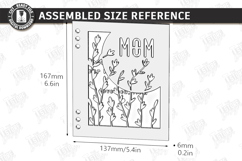 Mother's Day Greeting Cards Laser Cut Bundle | Floral Cards Product Image 10