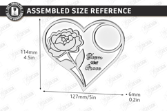 Heart Tea Light Candle Holder Laser Cut | Valentines Day SVG Product Image 2
