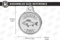 Beer Bottle Opener Keychains Laser Cut Bundle | Father's Day Product Image 15