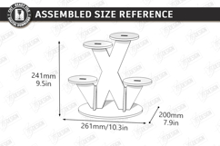 Succulent Plant Stands Laser Cut Bundle | Flower Pot Holders Product Image 25