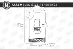 Mother's Day Flower Holders Laser Cut Bundle | Gift Baskets Product Image 15