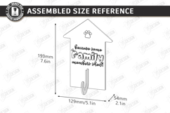 Pet Hair Roller Holder Laser Cut | Pet Accessory Organizer Product Image 2