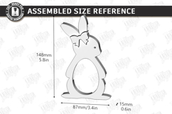 Easter Egg Holder Laser Cut | Easter Bunny | Egg Stand | CNC Product Image 3