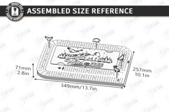 Cribbage Board Game Laser Cut Bundle | Adventure | Gift Idea Product Image 15