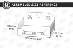 Cat Bed and House Laser Cut | Pet Furniture | Pet Bed Laser Product Image 2