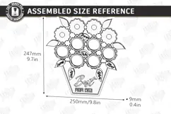 Mother's Day Photo Bouquet Laser Cut | Photo Frame Kit | CNC Product Image 4
