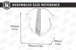 3D Animal Wall Hooks Laser Cut Bundle | Wall Hanging | CNC Product Image 16