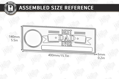 Whiskey and Cigar Holder Laser Cut Bundle | Serving Tray SVG Product Image 6
