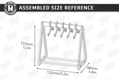 Mini Hanger Jewelry Display Laser Cut Bundle | Jewelry Stand Product Image 10