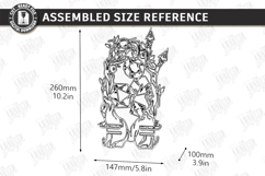 Dragon Phone Stands Laser Cut Bundle | Fantasy Phone Holders Product Image 16