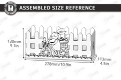 Easter Decor Laser Cut | Spring Floral Box | Easter Basket Product Image 2