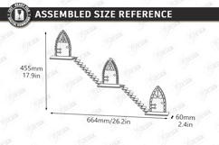 Miniature Wall Fairy Door Laser Cut Bundle | 3D Magic Door Product Image 16